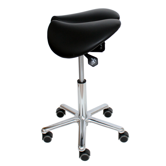 Saddle stool GAP is ergonomic chair for standing desk