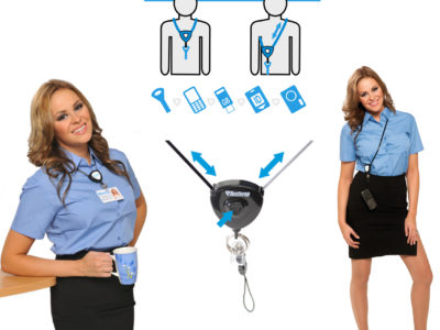 ID lanyards with ID holder